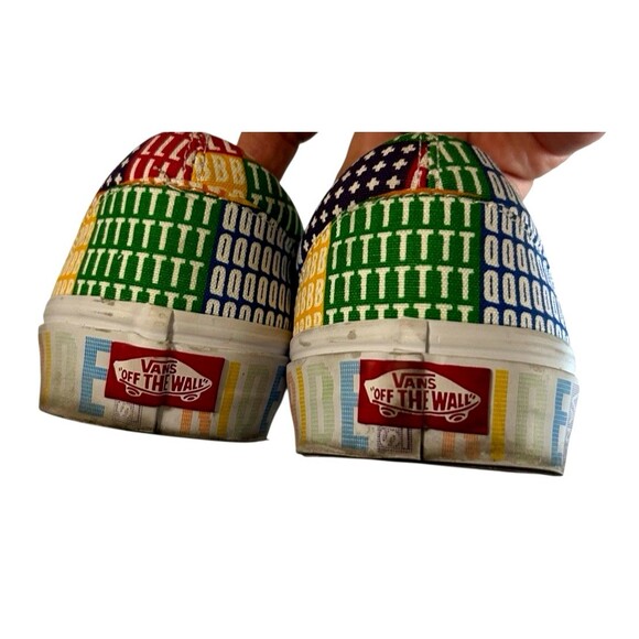 Vans Classic Slip On Pride Rainbow Skate Unisex Casual Sneaker Shoes  M8 - W 9.5 - Picture 10 of 12